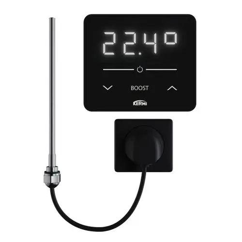 Heizeinsatz WWS, 600 Watt Schutzklasse 1, RAL 9017, Kermi, ZE04360009